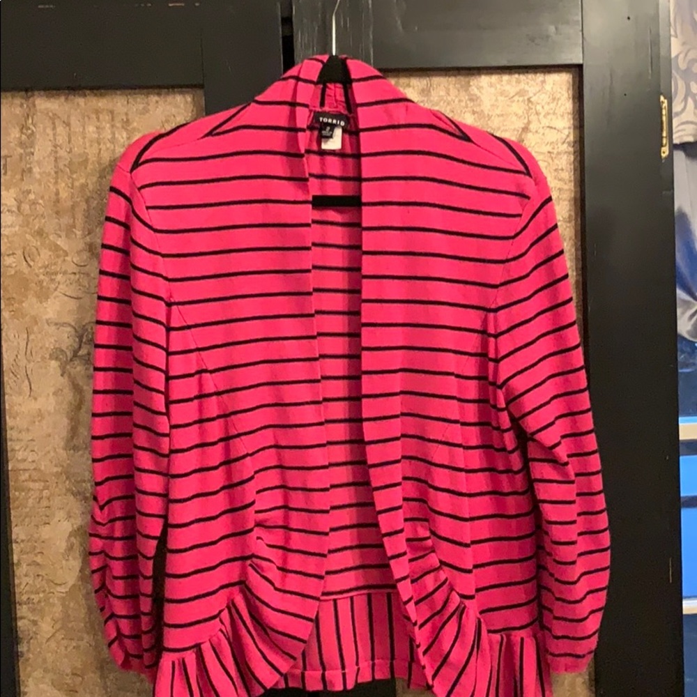 Too cute! Torrid bolero style sweater